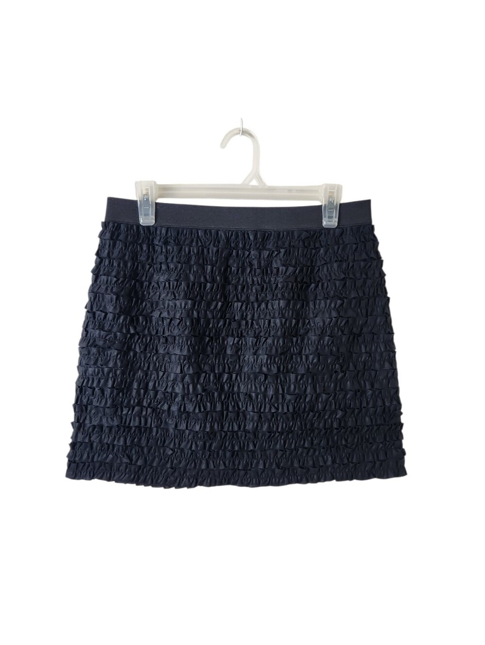Michael Kors Black Ruffled Mini Skirt